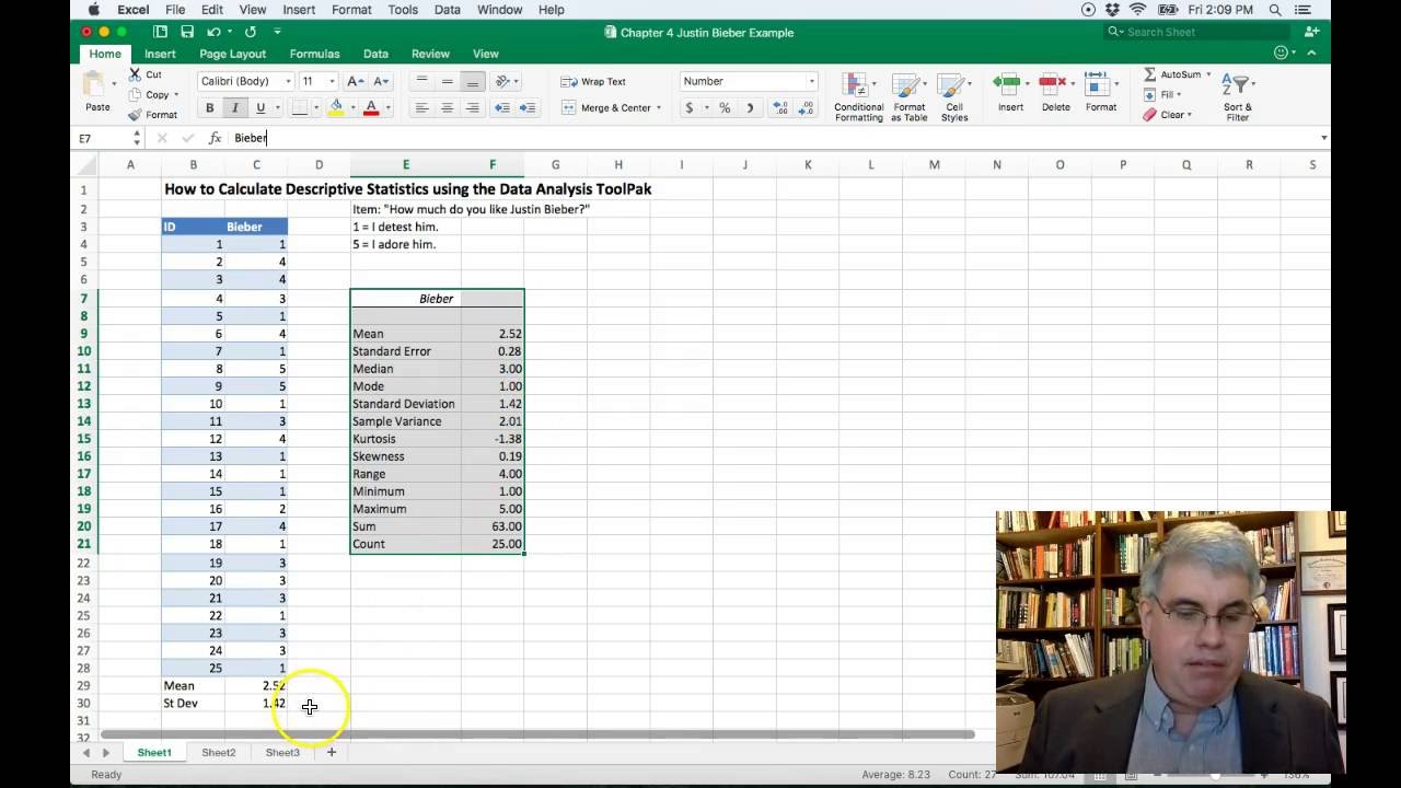 how to find data analysis in excel